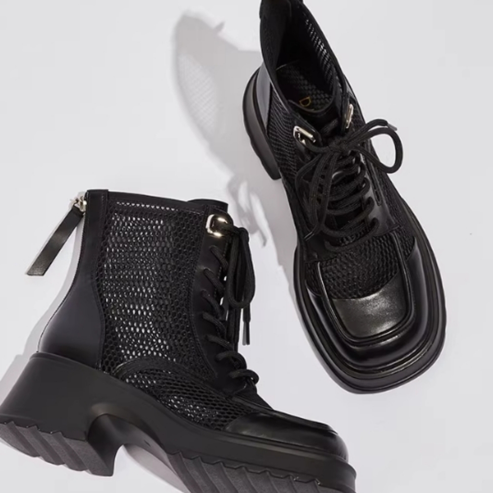women shoes Lace Up Boots - Picture 2 of 5